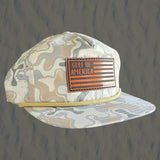 Flag - Leather Patch - Marina Series - Willis Ranchdust - Tethered Skiff