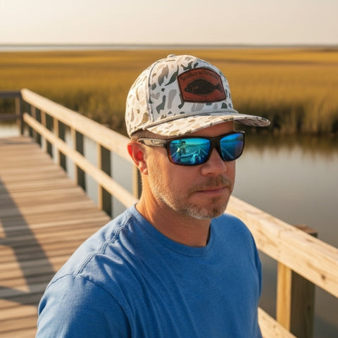 Flounder - Leather Patch - The Waterwood Series - Underland Duckwater - Tethered Skiff