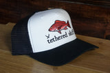 Red Snapper - Classic Trucker - White / Black - Tethered Skiff