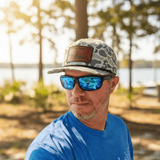 Shrimp - Leather Patch - Marina Series - Duckwater - Tethered Skiff