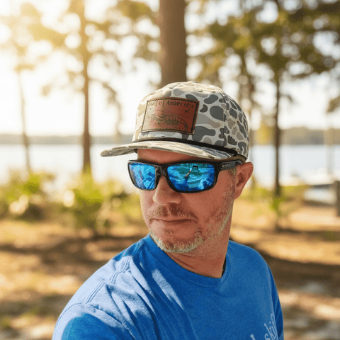 Shrimp - Leather Patch - Marina Series - Duckwater - Tethered Skiff