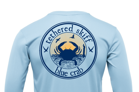 Tethered Skiff - Blue Crab - Ice Blue - LS Performance - Tethered Skiff