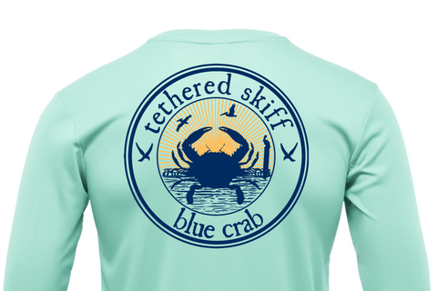 Tethered Skiff - Blue Crab - Sea Foam - LS Performance - Tethered Skiff