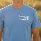 Tethered Skiff - Flag - Blue - Comfort Colors - Tethered Skiff