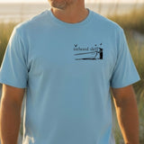 Tethered Skiff - Islands Print - Light Blue - Comfort Colors - Tethered Skiff