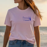 Tethered Skiff - Islands Print - Light Pink - Comfort Colors - Tethered Skiff