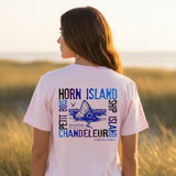 Tethered Skiff - Islands Print - Light Pink - Comfort Colors - Tethered Skiff