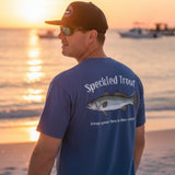 Tethered Skiff - Trout - Navy Blue - Comfort Colors - Tethered Skiff