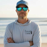 Tethered Skiff - Trout - Silver - LS Hooded Performance - Tethered Skiff