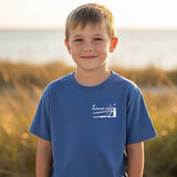 Tethered Skiff - YOUTH - Flag - Blue - Tethered Skiff