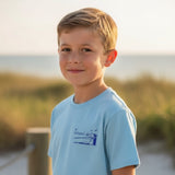 Tethered Skiff - YOUTH - Get Outside - Light Blue - Tethered Skiff