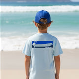 Tethered Skiff - YOUTH - Get Outside - Light Blue - Tethered Skiff