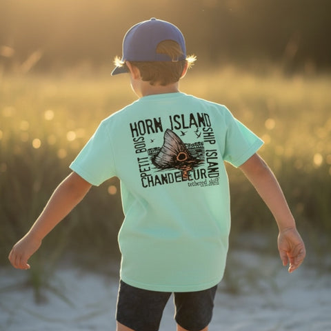 Tethered Skiff - YOUTH - Islands Color Tail - Mint - Tethered Skiff