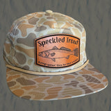 Trout - Leather Patch - Marina Series - Red Dirt - Tethered Skiff