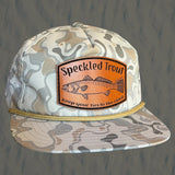 Trout - Leather Patch - Marina Series - Willis Ranchdust - Tethered Skiff