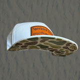 Trout - Leather Patch - The Seven Series - Greige Retro 1974 - Tethered Skiff