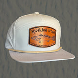 Trout - Leather Patch - The Seven Series - Greige Retro 1974 - Tethered Skiff