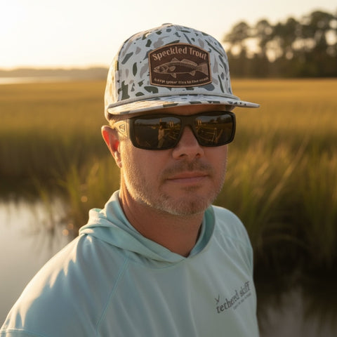 Trout - Leather Patch - The Show Series - Underland Duckwater - Tethered Skiff