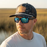 Trout - Leather Patch - The Waterwood Series - Night Vision - Tethered Skiff